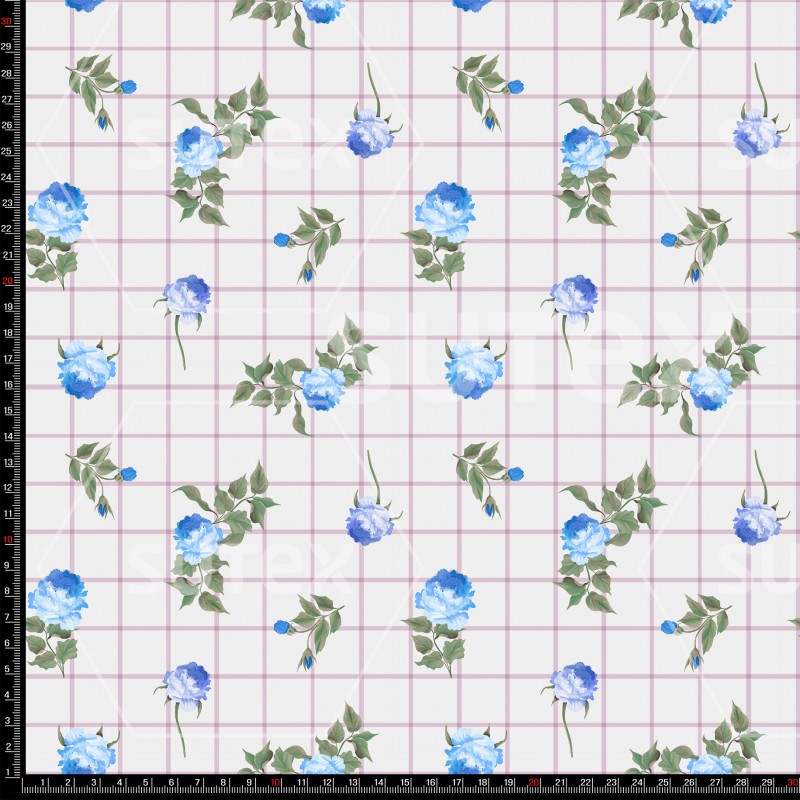 428401 MINIII PRINT ROSAS C 6 LB