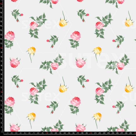 428399 MINIII PRINT ROSAS A 530 LB