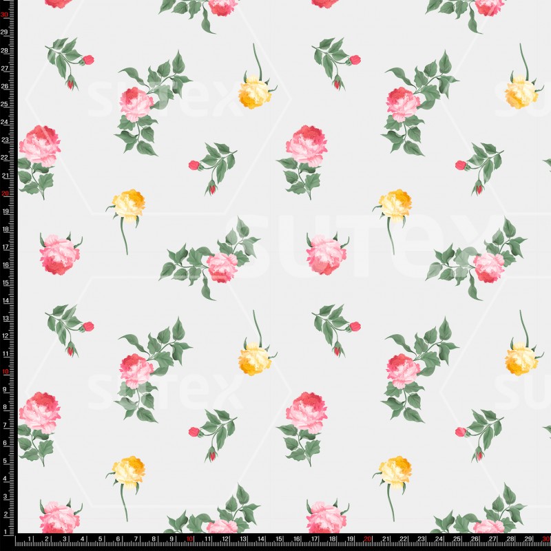 428399 MINIII PRINT ROSAS A 530 LB