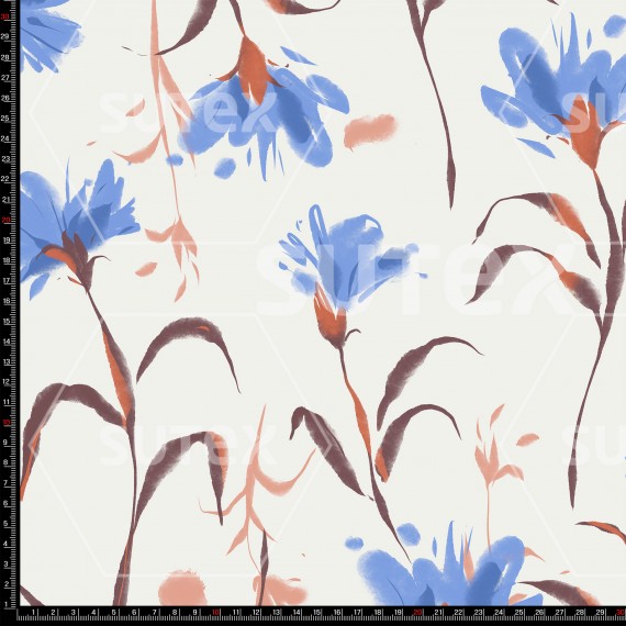 428415 WATERCOLOR FLOWERS A 694 LB