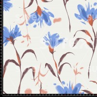428415 WATERCOLOR FLOWERS A 694 LB